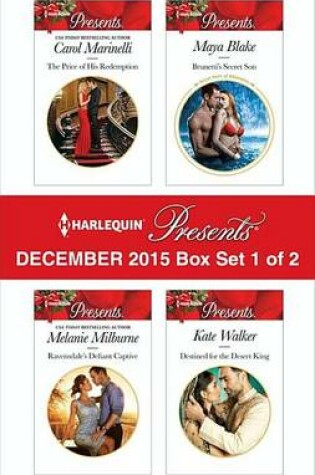 Cover of Harlequin Presents December 2015 - Box Set 1 of 2