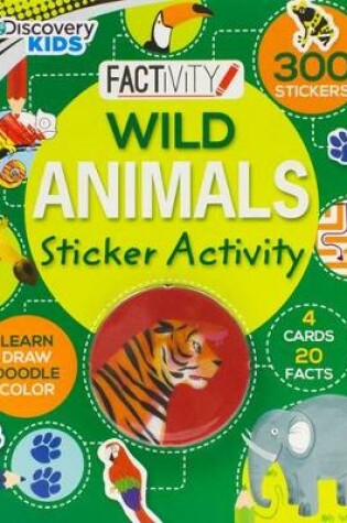Cover of Discovery Kids Wild Animals Sticker Activity