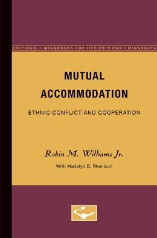 Cover of Mutual Accommodation