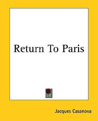 Book cover for Return to Paris