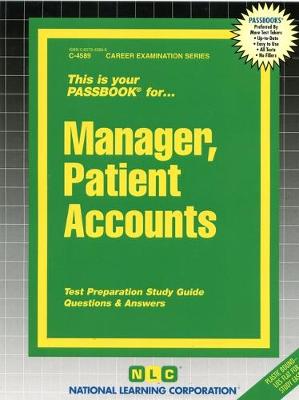 Book cover for Manager, Patient Accounts