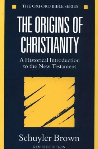 Cover of The Origins of Christianity