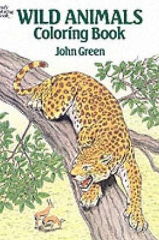 Cover of Wild Animals Colouring Book