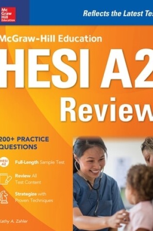 Cover of McGraw-Hill Education HESI A2 Review