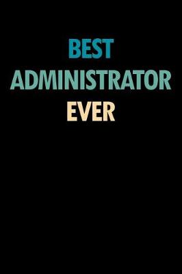 Book cover for Best Administrator Ever