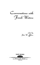 Book cover for Conversations with Frank Waters,