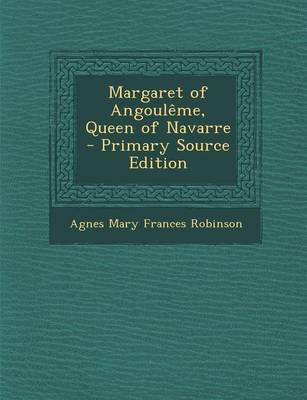 Book cover for Margaret of Angouleme, Queen of Navarre