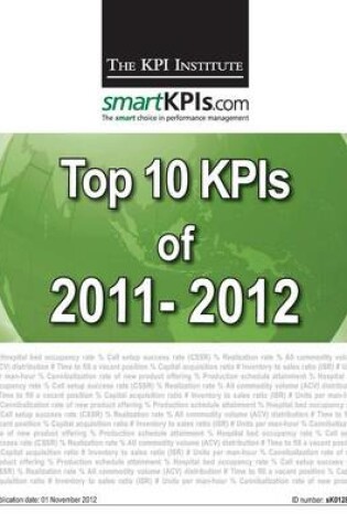 Cover of Top 10 KPIs of 2011-2012