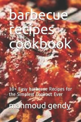 Cover of barbecue recipes cookbook