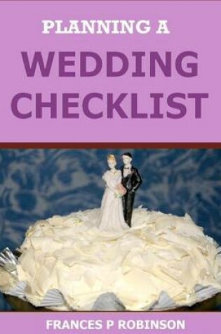 Cover of Planning a Wedding Checklist