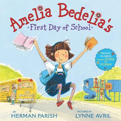 Book cover for Amelia Bedelia's First Day of School Holiday
