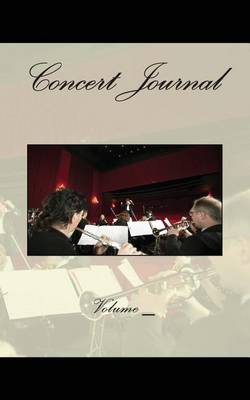 Book cover for Concert Journal