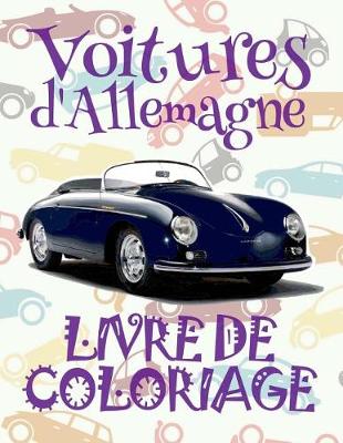 Cover of ✌ Voitures d'Allemagne ✎ Voitures Livre de Coloriage pour adulte ✎ Livres à colorier pour adulte ✍ Album Coloriage adulte