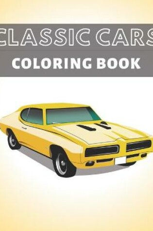 Cover of Classic Cars Coloring Book.