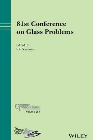 Cover of 81st Conference on Glass Problems