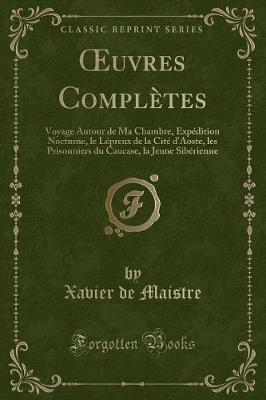 Book cover for Oeuvres Complètes