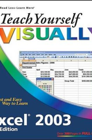 Cover of Teach Yourself Visually Excel 2003