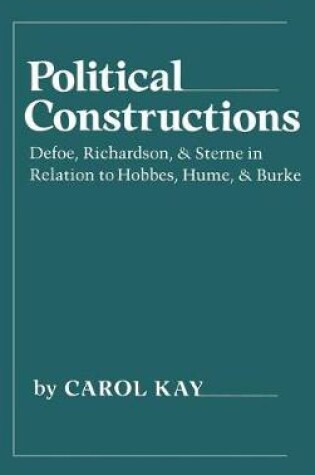 Cover of Political Constructions