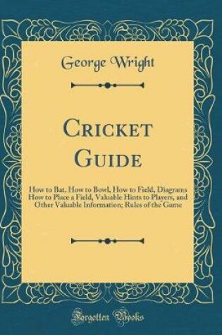 Cover of Cricket Guide