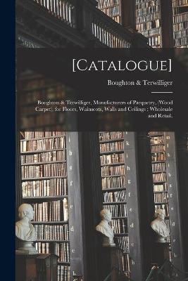 Cover of [Catalogue]