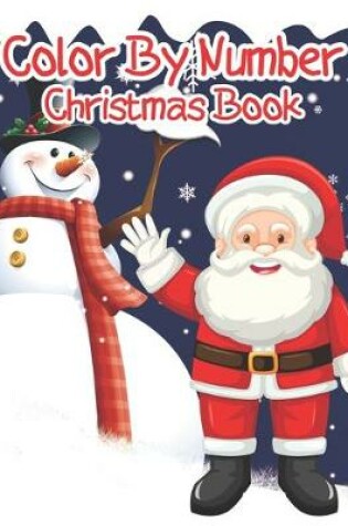 Cover of Color By Number Christmas Book