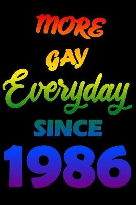 Book cover for More Gay Everyday Since 1986