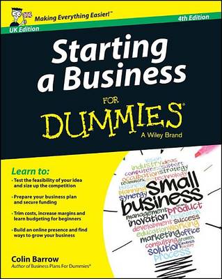 Book cover for Starting a Business for Dummies