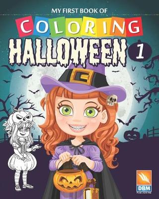Book cover for My first book of coloring - Halloween 1