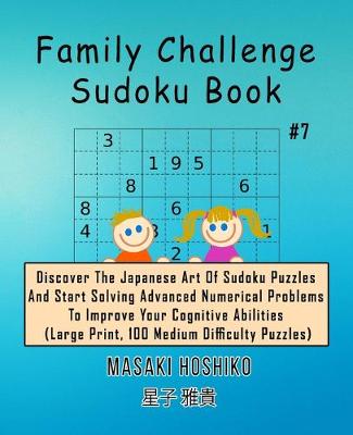 Book cover for Family Challenge Sudoku Book #7