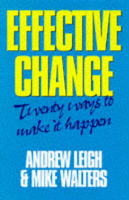 Book cover for EFFECTIVE CHANGE