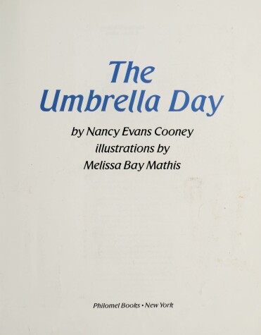 Book cover for Umbrella Day