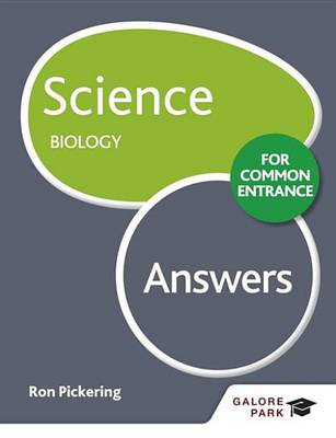 Book cover for Science for Common Entrance: Biology Answers