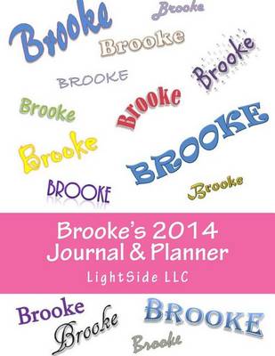 Book cover for Brooke's 2014 Journal & Planner