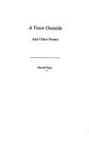 Book cover for A Voice Outside and Other Poems