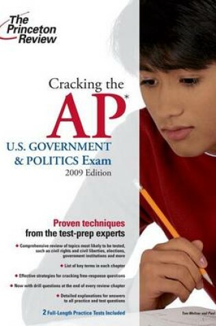 Cover of Cracking the AP U.S. Government & Politics Exam
