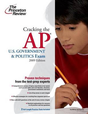 Book cover for Cracking the AP U.S. Government & Politics Exam