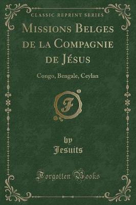 Book cover for Missions Belges de la Compagnie de Jésus