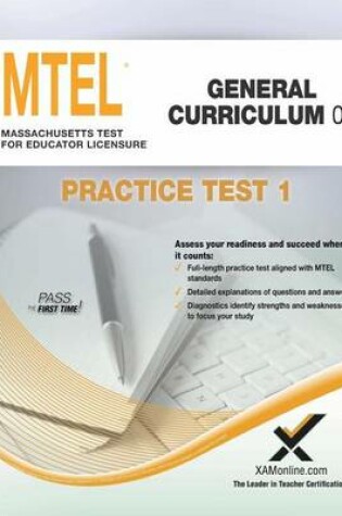 Cover of MTEL General Curriculum 03 Practice Test 1