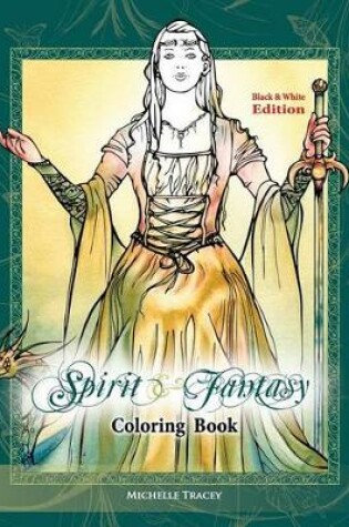 Cover of Spirit & Fantasy Coloring Book