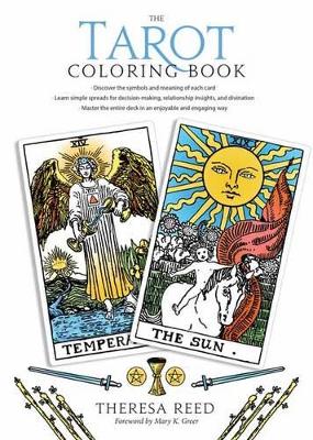 Book cover for Tarot Coloring Book