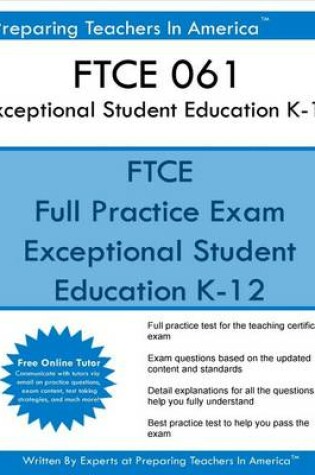 Cover of FTCE 061 Exceptional Student Education K-12