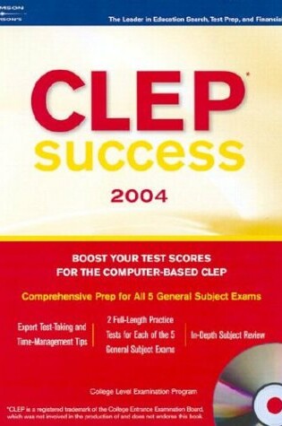 Cover of Clep Success 2004, 5th Ed Rev
