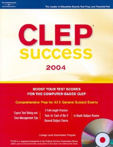Book cover for Clep Success 2004, 5th Ed Rev