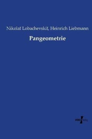 Cover of Pangeometrie