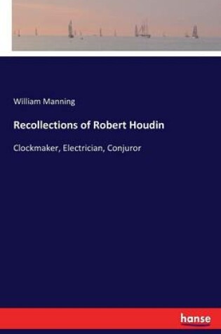Cover of Recollections of Robert Houdin