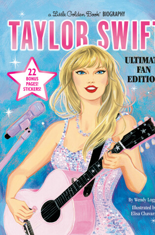 Cover of Taylor Swift Ultimate Fan Edition Little Golden Book Biography