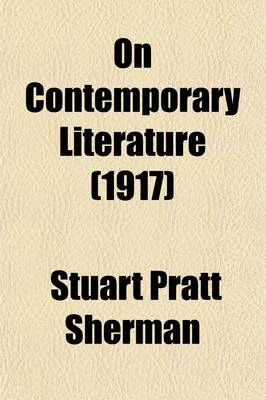 Book cover for On Contemporary Literature