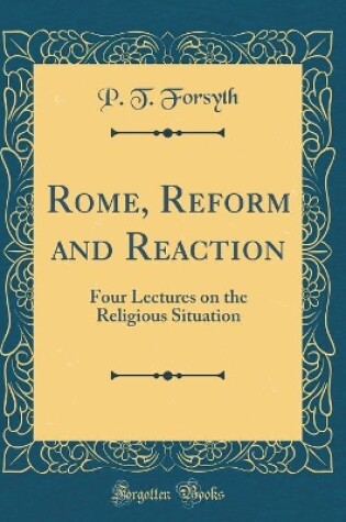 Cover of Rome, Reform and Reaction