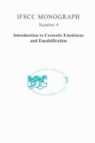 Cover of Introduction to Cosmetic Emulsions and Emulsification