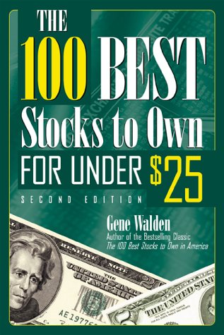 Book cover for The 100 Best Stocks to Own for Under 25 Dollars